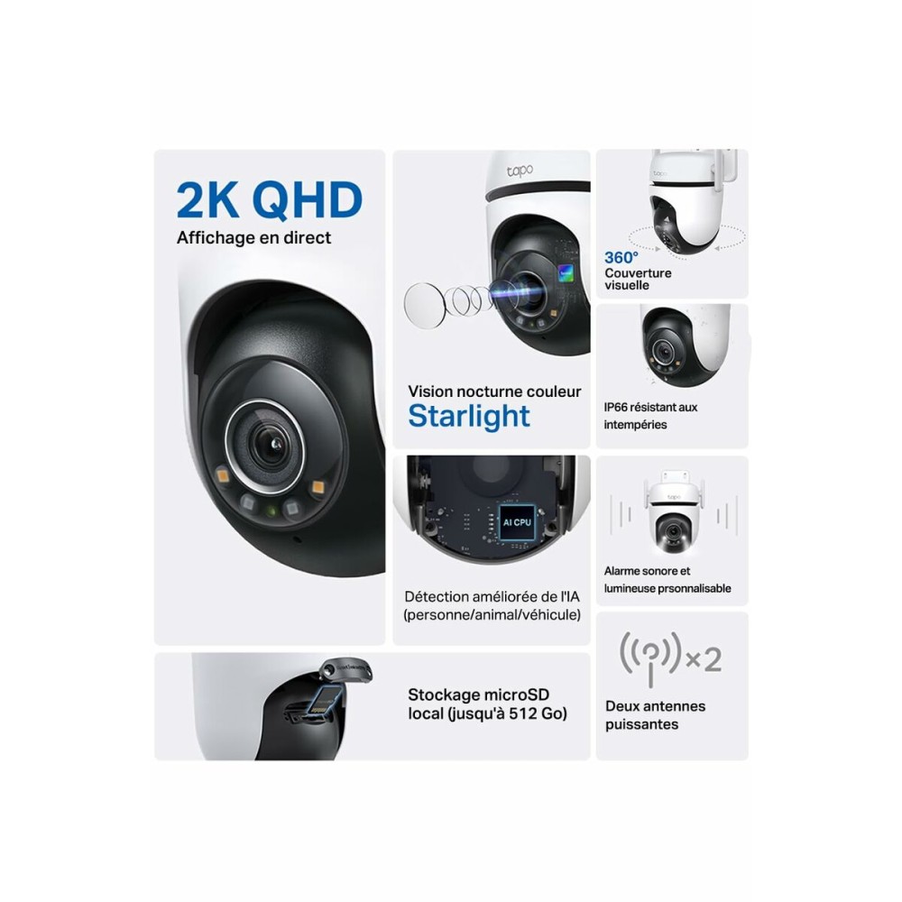 Surveillance Camcorder TP-Link TAPO C520WS