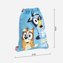 Rucksacktasche mit Bändern Bluey Blau 27 x 33 cm