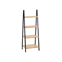 Bathroom Shelves Berilo WR5504-4-425 Black Natural 40 x 109,3 x 30 cm