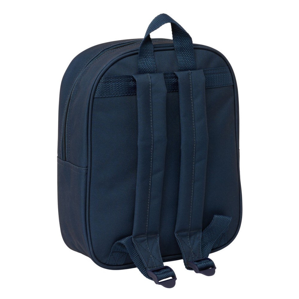 Kinderrucksack Real Madrid C.F. Weiß Marineblau 22 x 27 x 10 cm