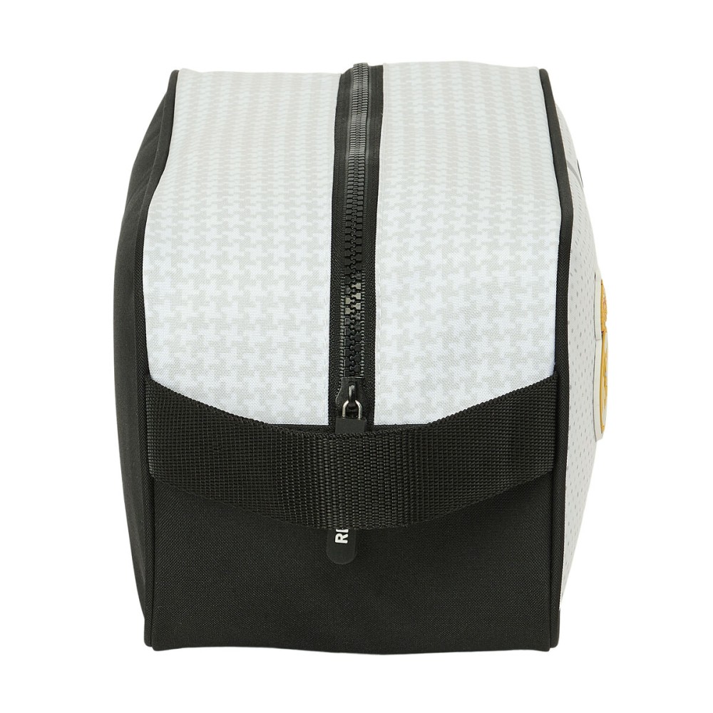 Schuhtasche für die Reise Real Madrid C.F. Weiß Grau 29 x 15 x 14 cm