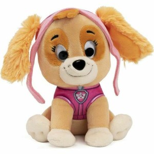 Jouet Peluche The Paw Patrol Skype Carton Plastique 15 cm