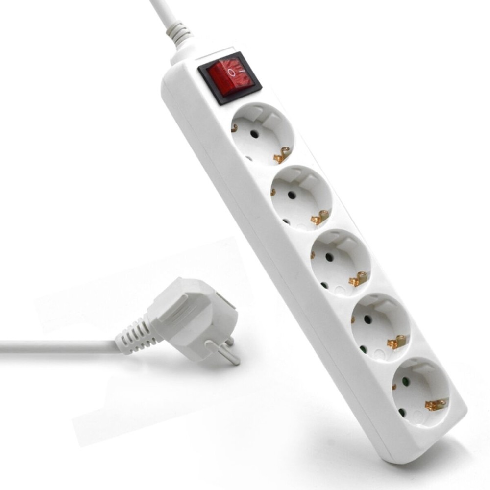 Power Socket - 5 sockets with Switch Ewent EW3916 (1,5 m)