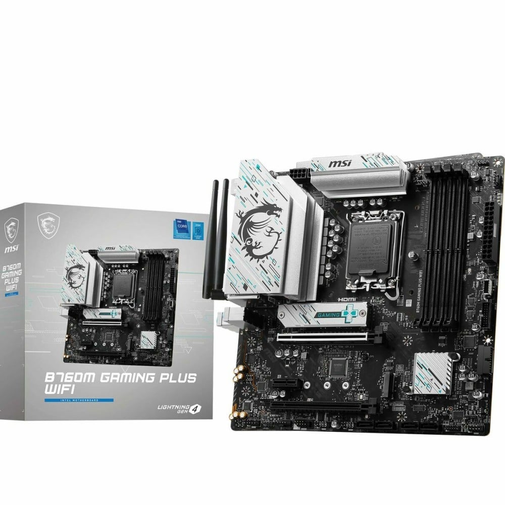 Carte Mère MSI B760M GAMING PLUS WIFI Intel B760 LGA 1700