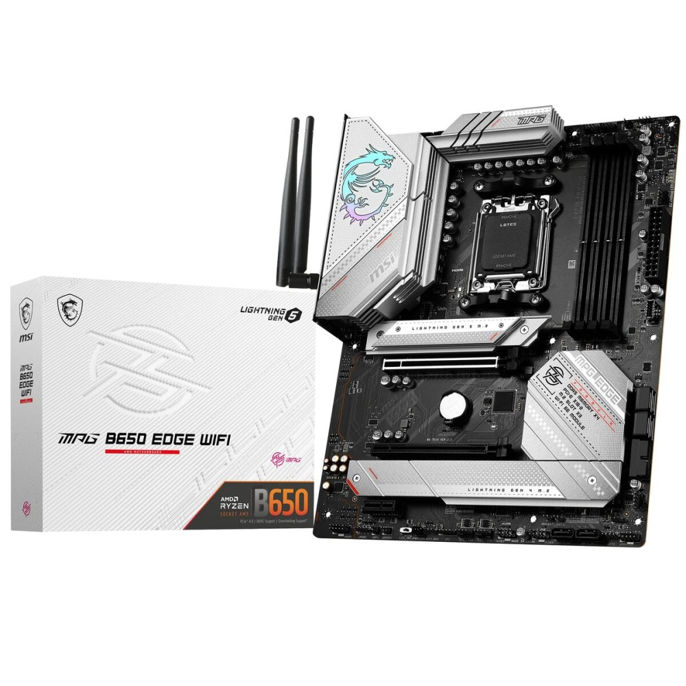 Carte Mère MSI MPG B650 EDGE WI-FI AMD B650 AMD AM5
