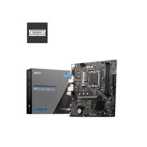 Carte Mère MSI PRO H610M-G 1700 INTEL H610 LGA 1700