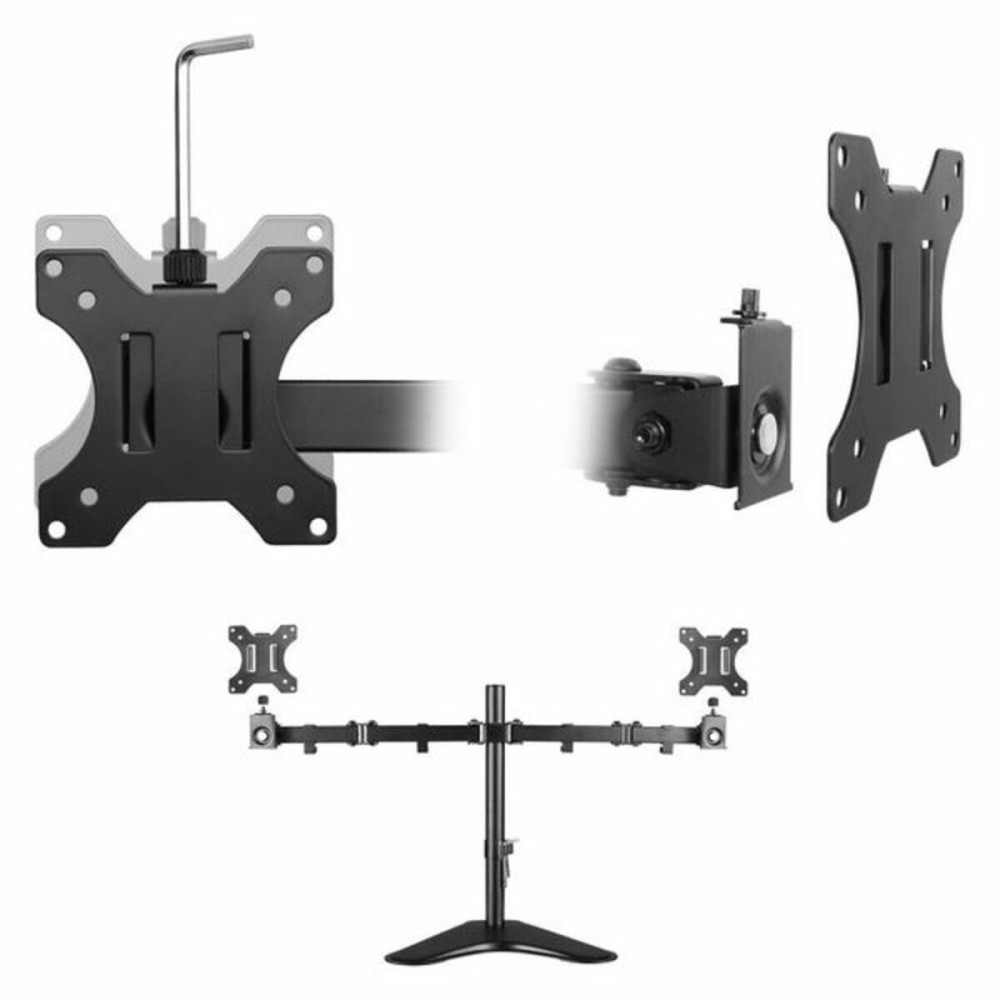 TV Halterung Ewent 13"-32" 2 x 8 kg Schwarz