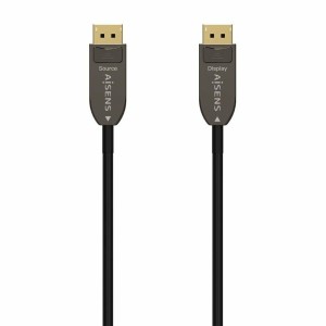 DisplayPort Cable Aisens A155-0608 Black 20 m