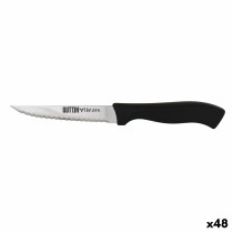 Wellenschliffmesser Quttin Kasual 22 x 2 x 1,5 cm Schwarz Silberfarben