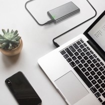 Câble USB-C Aisens A107-0705 Noir 3 m