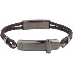 Bracelet Homme Police PEAGB2211636 Cuir 19 cm