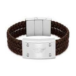 Men's Bracelet Police PEAGB2214604 Leather 19 cm