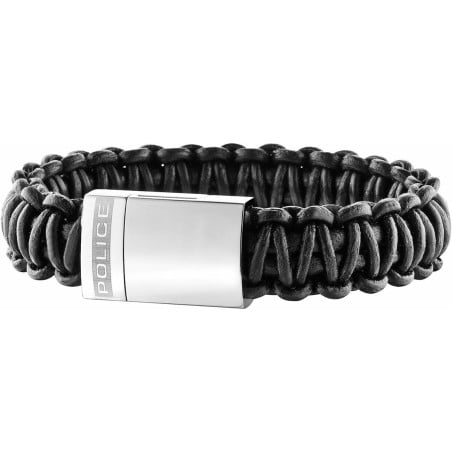 Men's Bracelet Police PJ25687BLB.01-S Leather