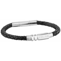 Bracelet Homme Police PJ25892BLB.01A Cuir 19 cm