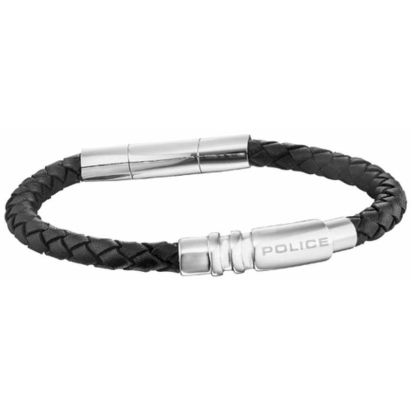 Bracelet Homme Police PJ25892BLB.01A Cuir 19 cm