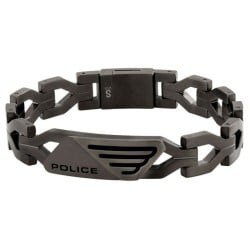 Herrenarmreif Police PJ26556BSU.03 Edelstahl 19 cm