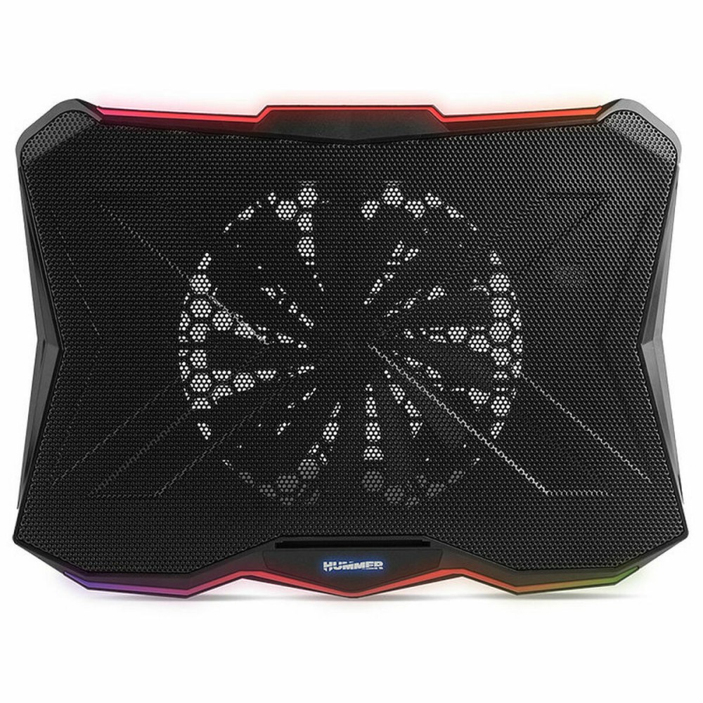 Tragbare Kühlbox Nox-Xtreme NXHUMMERPROSTAND LED RGB Schwarz
