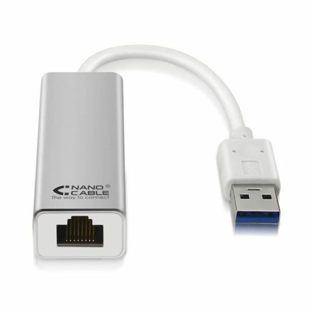 Adaptateur USB-C vers RJ45 NANOCABLE USB 3.0/RJ-45, 0.15m