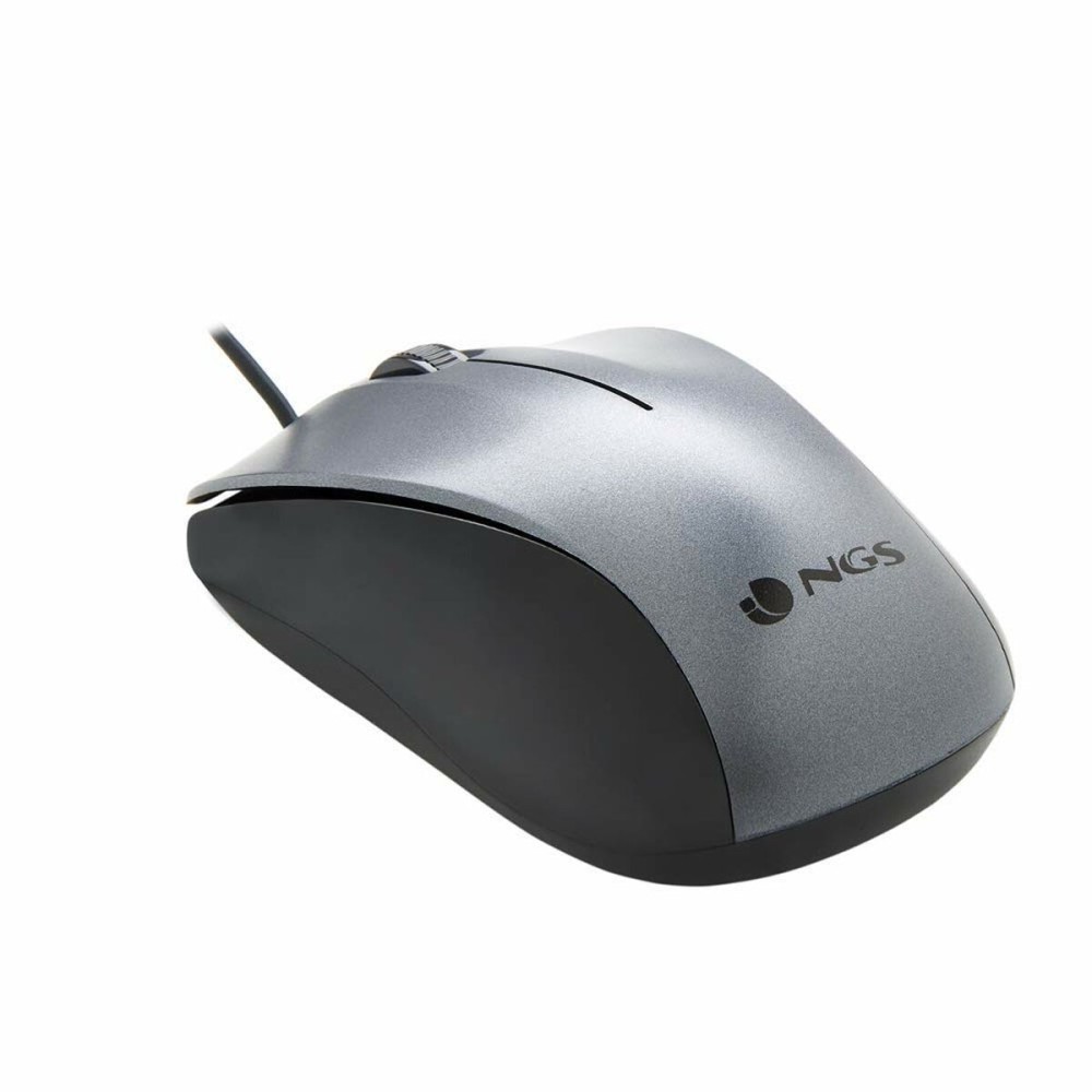 Souris Optique NGS NGS-MOUSE-1091 Gris 1200 DPI
