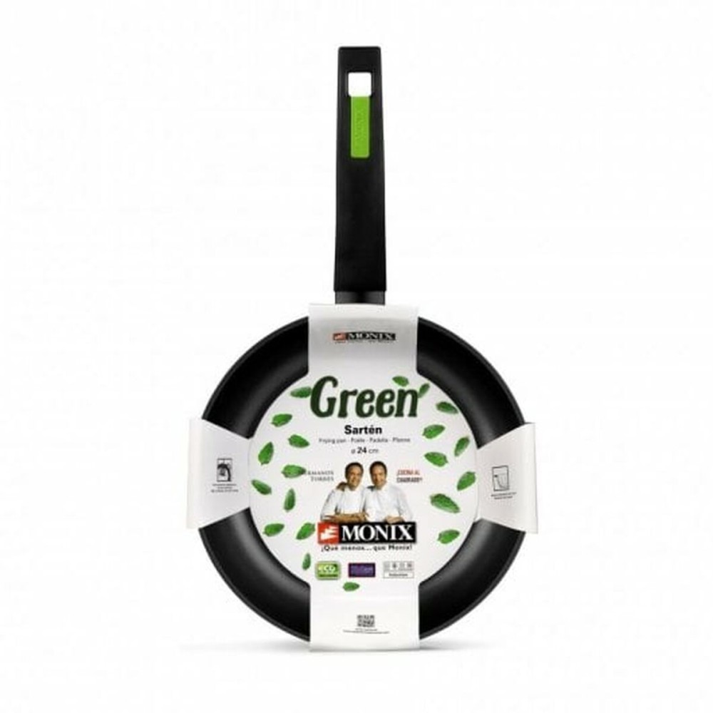 Poêle Monix M481224 Noir/Vert Bakélite 