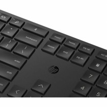 clavier et souris HP 4R013AA Noir Espagnol Qwerty