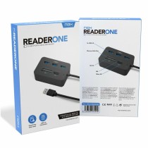 Lecteur de Cartes Externe Nox-Xtreme NXLITERDRONE USB x 3