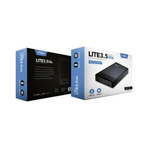 Externe Box Nox-Xtreme NXLITEHDD35 Schwarz 3,5"