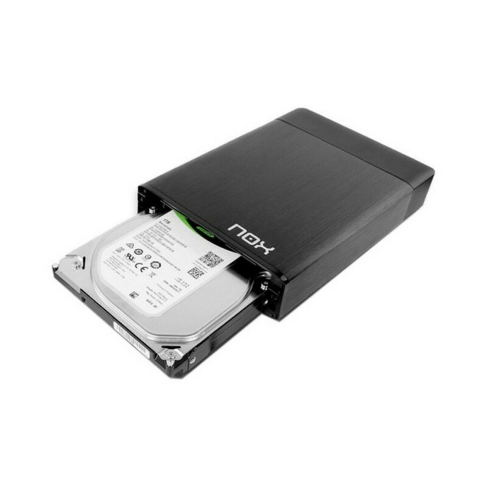 Externe Box Nox-Xtreme NXLITEHDD35 Schwarz 3,5"