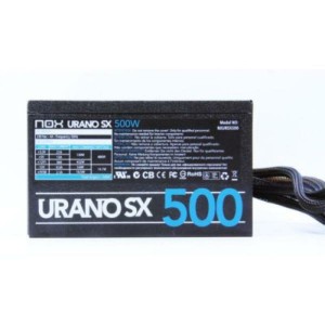 Stromquelle Nox-Xtreme Urano SX ATX 500 W CE & RoHS, FCC