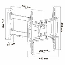 Wall Bracket Nox-Xtreme NXLITEWALLFLEX 55"
