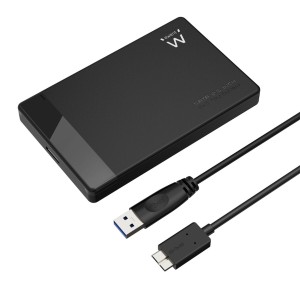 Externe Box Ewent Schwarz