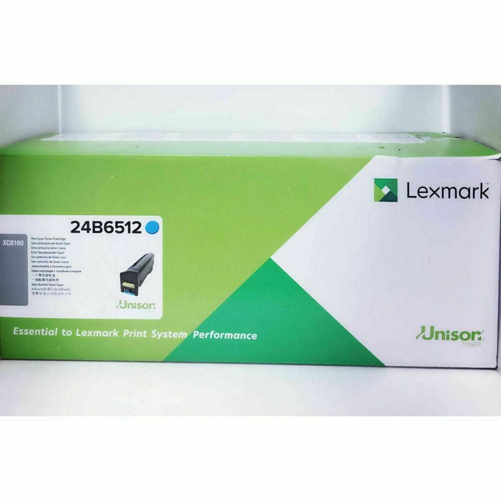 Toner original Lexmark XC8160, 8163 Cyan