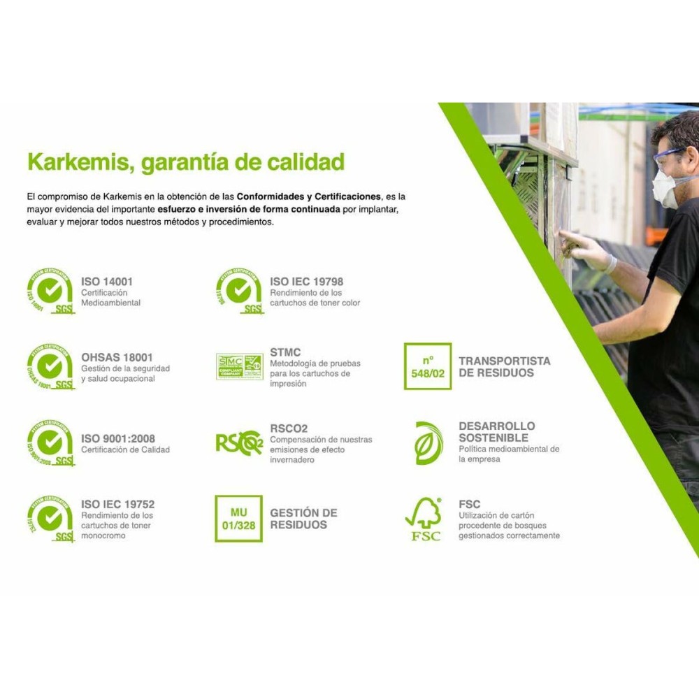 Toner original Karkemis MX-51GTYA Jaune