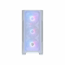 ATX Semi-tower Box MSI MAG FORGE M100R WHITE White Steel Tempered Glass