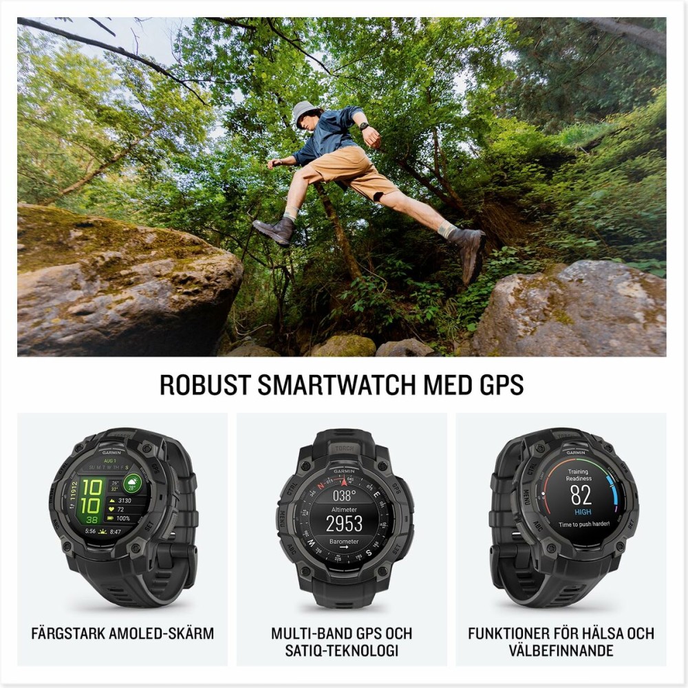 Smartwatch GARMIN 010-02936-00 Black 1,2" 45 mm