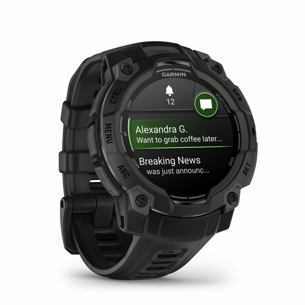 Smartwatch GARMIN 010-02936-00 Black 1,2" 45 mm