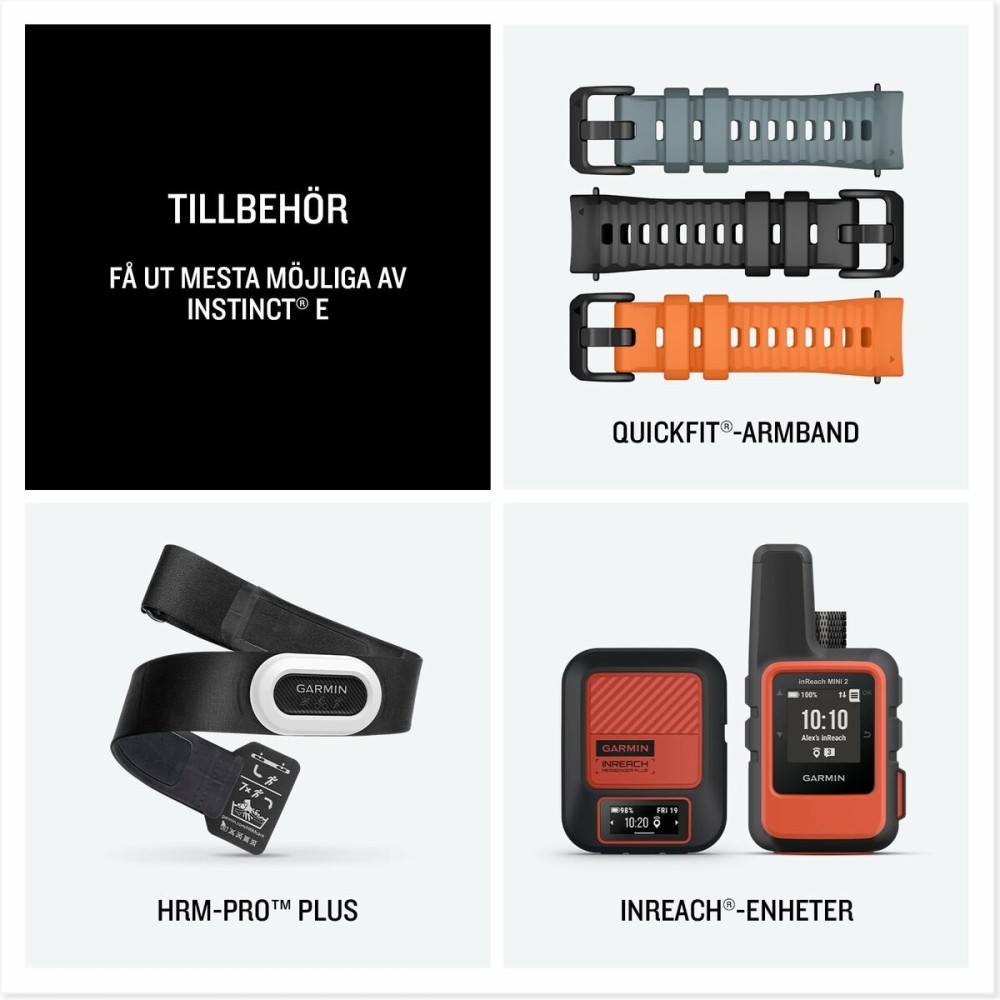 Smartwatch GARMIN 010-02932-00 Black 1,2" 40 mm