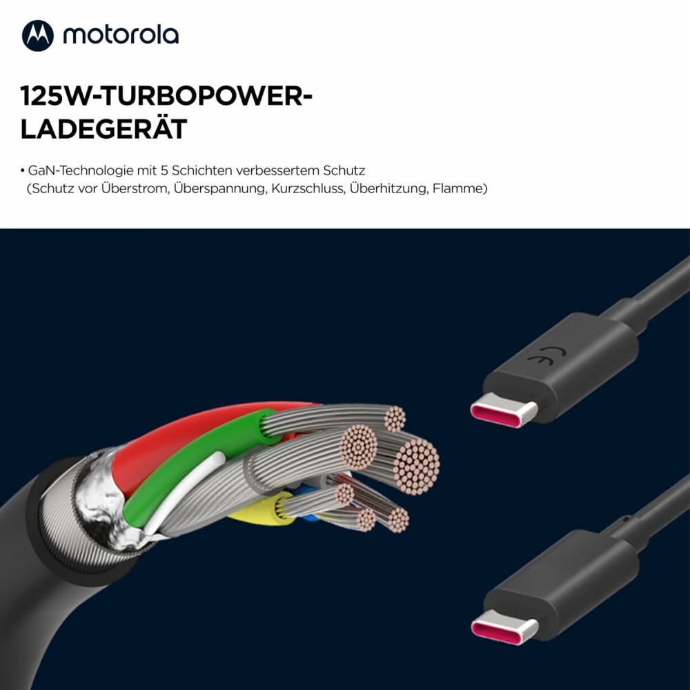 Chargeur mural Motorola PG38C06280 Noir