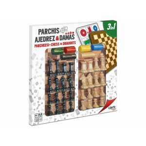 Parchís, Chess and Checkers Board Cayro