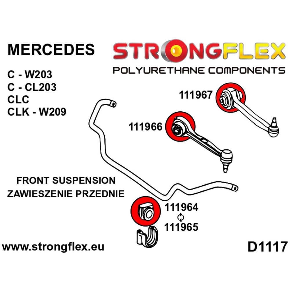 Silentblock Strongflex STF111965B