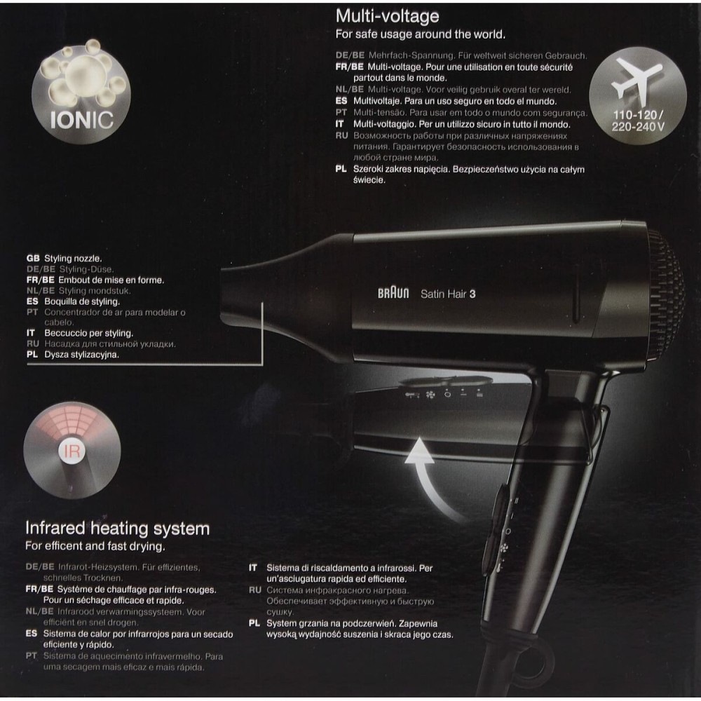 Fön Braun BRHD350E