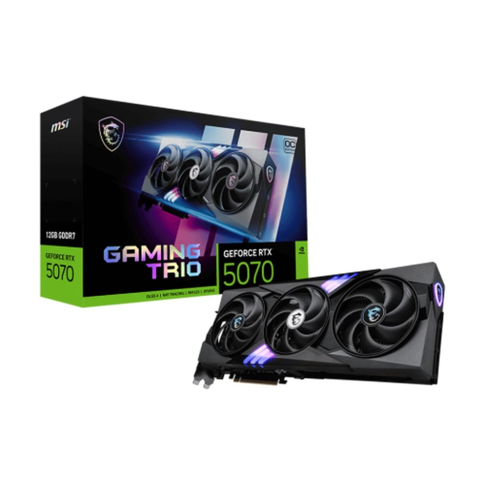 Graphics card MSI GEFORCE RTX 5070 12G GAMING TRIO OC 12 GB GDDR6X