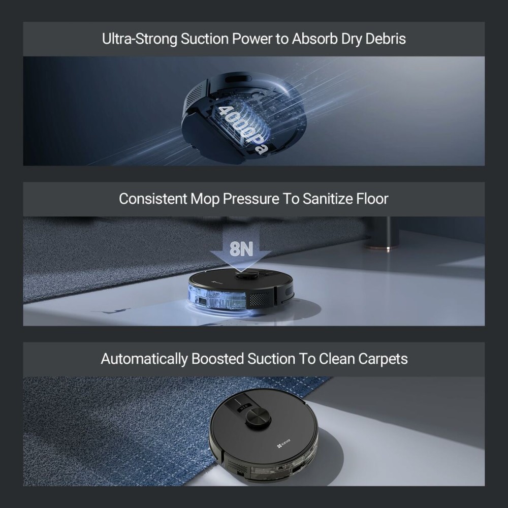 Robot Vacuum Cleaner Ezviz CS-RE4P-PBT2