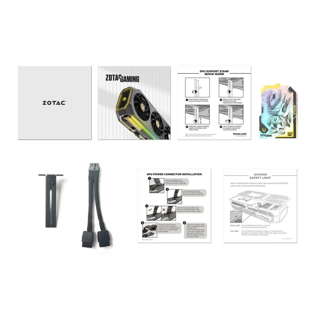 Grafikkarte Zotac ZT-B50700J-10P nvidia geforce rtx 5070 12 GB