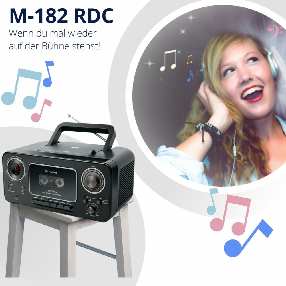 Radio cassette Muse M-182 RDC