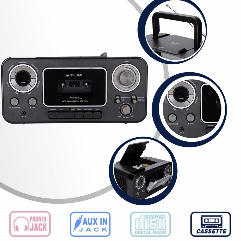 Radio cassette Muse M-182 RDC