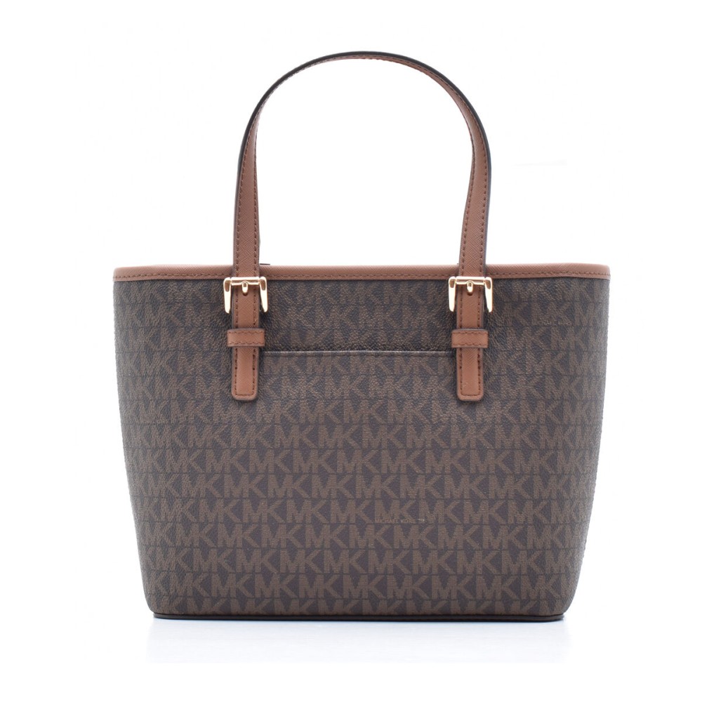 Damen Handtasche Michael Kors 35T9GTVT0B-BROWN Braun 22 x 18 x 10 cm