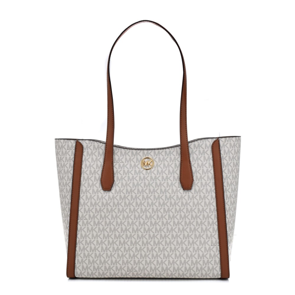 Sac à dos Michael Kors Leida Beige 34 x 29 x 12 cm