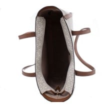 Sac à dos Michael Kors Leida Beige 34 x 29 x 12 cm