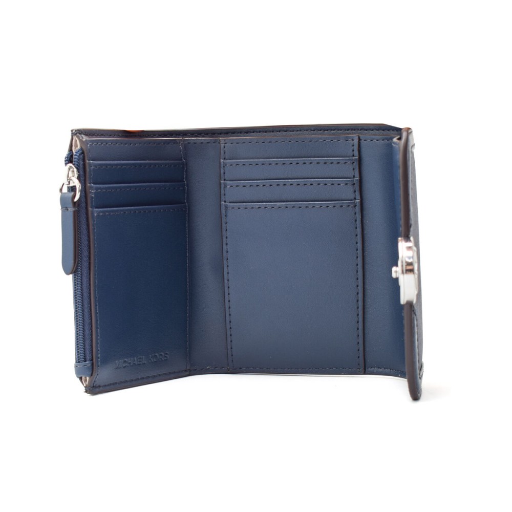 Portefeuille Femme Michael Kors 35S4S9GF2L-NAVY 12 x 9 x 2 cm